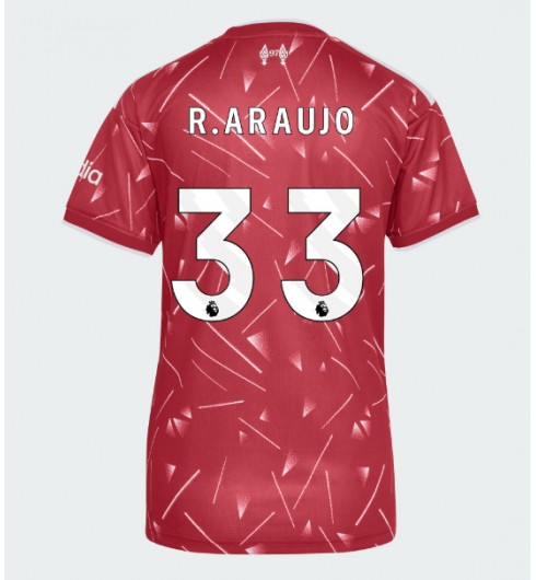 Liverpool Ronald Araujo #33 Domácí Dres pro Dámské 2026-27 Krátký Rukáv Liverpool Ronald Araujo #33 Domácí Dres pro Dámské 2026-27 Krátký Rukáv